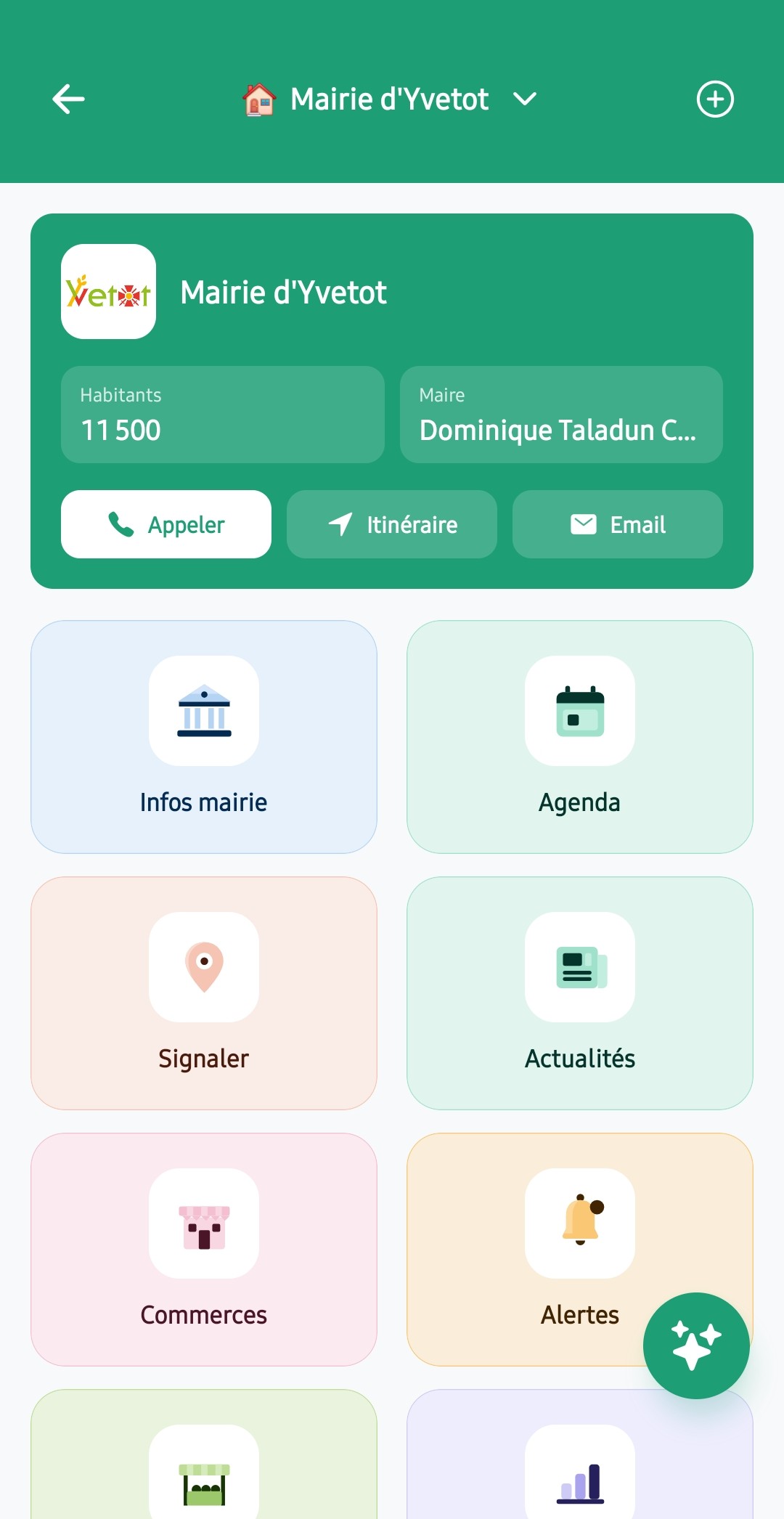 Infos pratiques commune